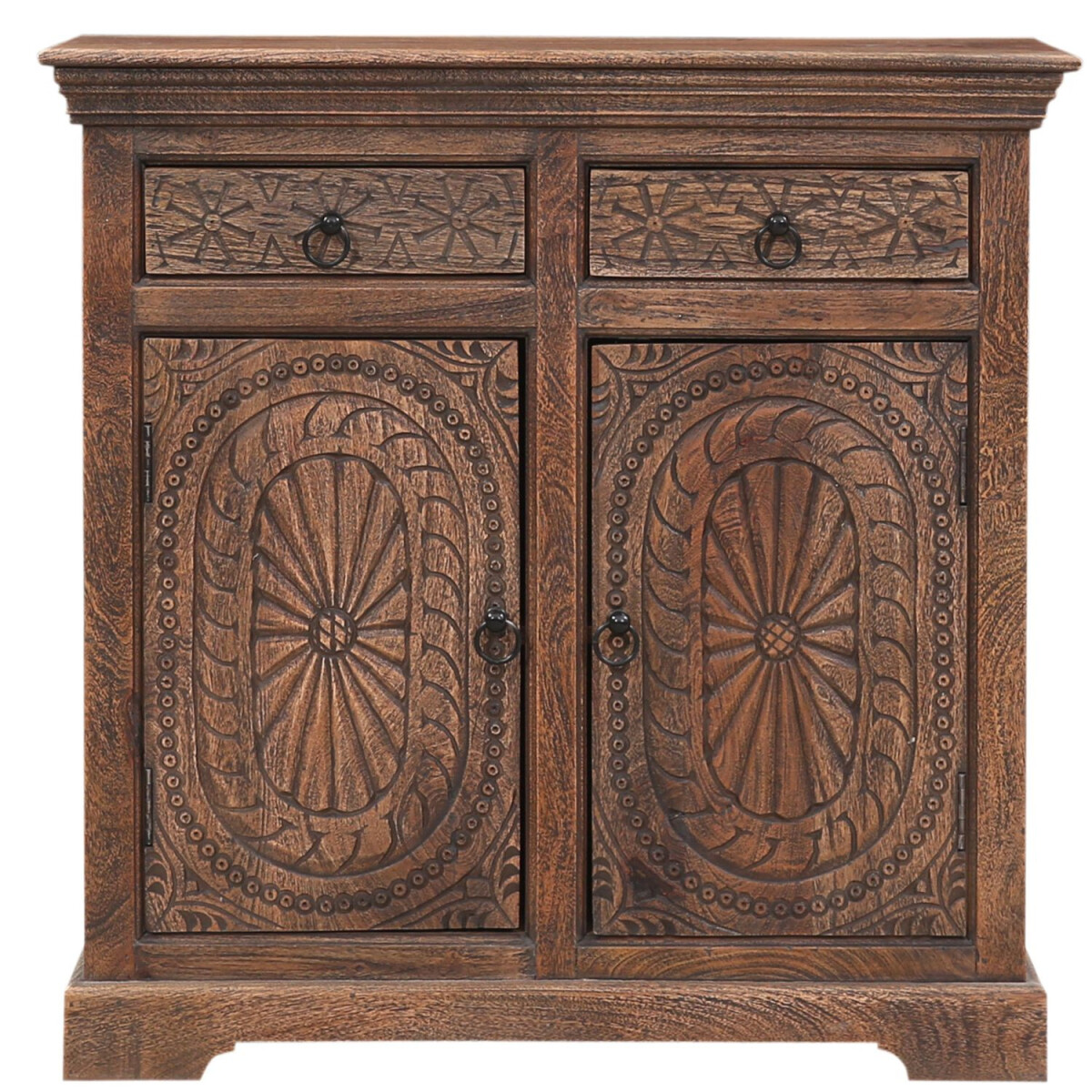 Vintage dressoir met lade van hout Omnia box