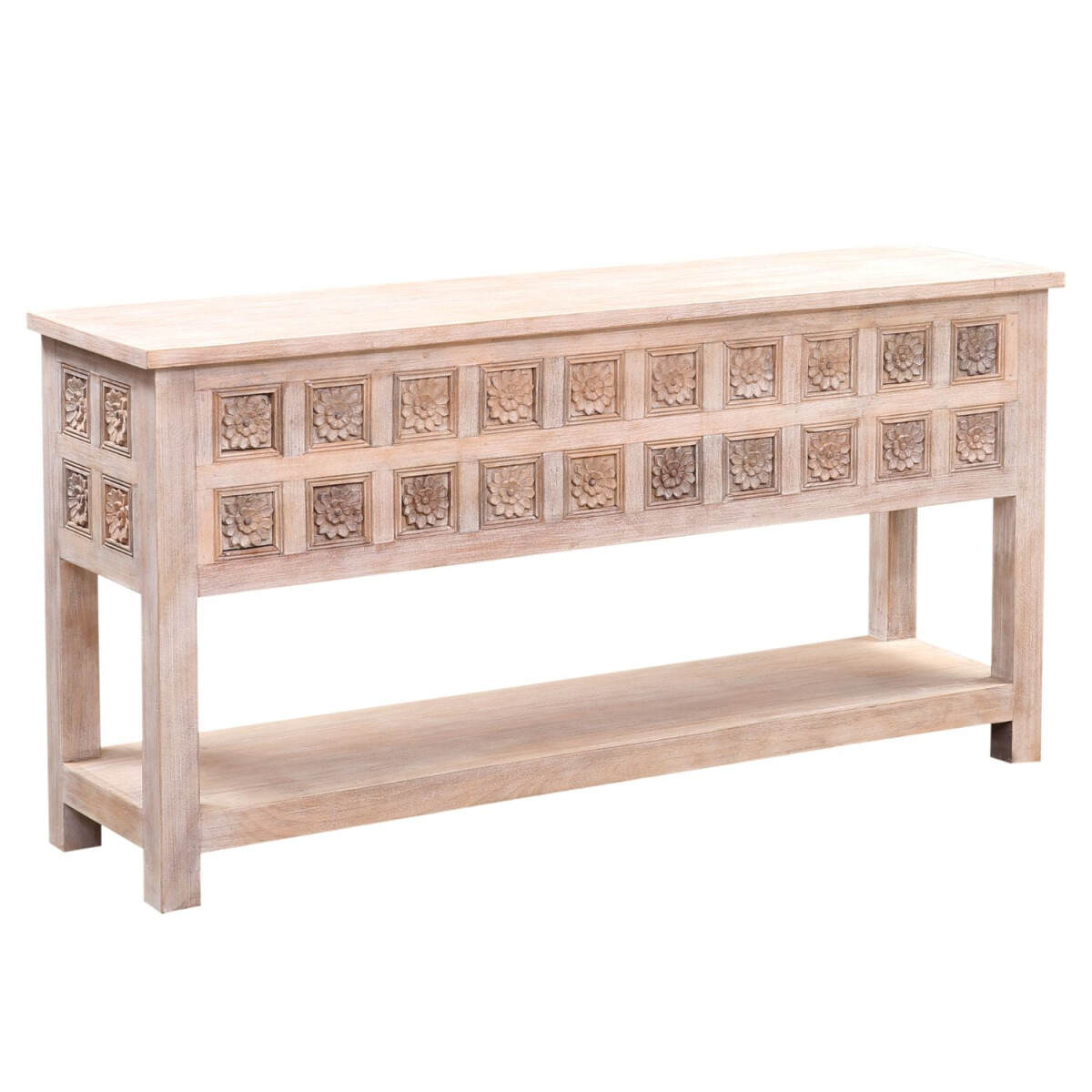 Boho-decoratieve consoletafel Kabira, be box