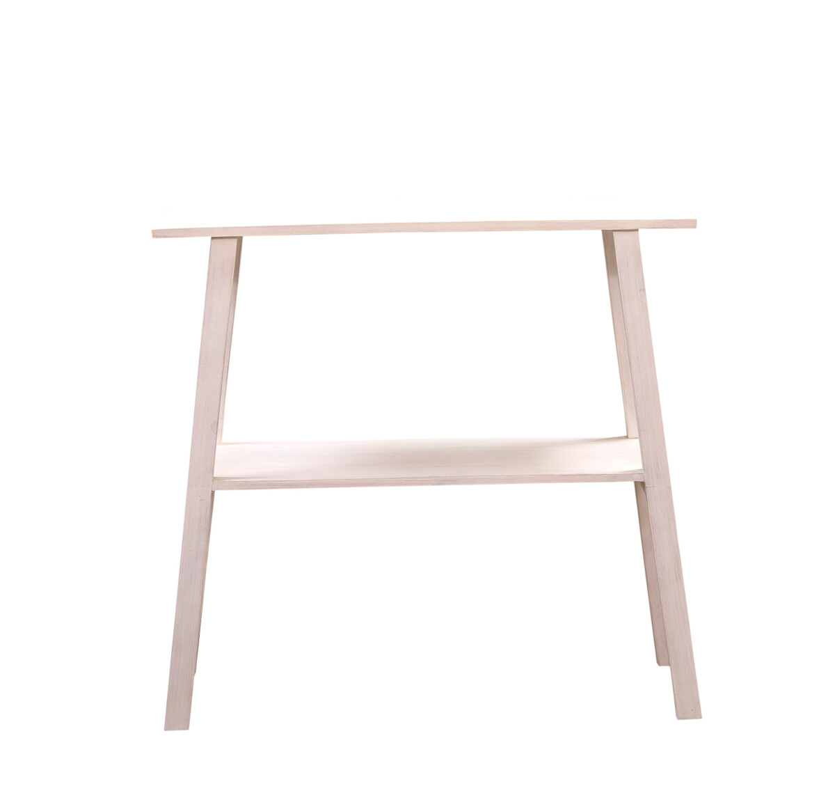 Boho-decoratieve consoletafel in Japandi box