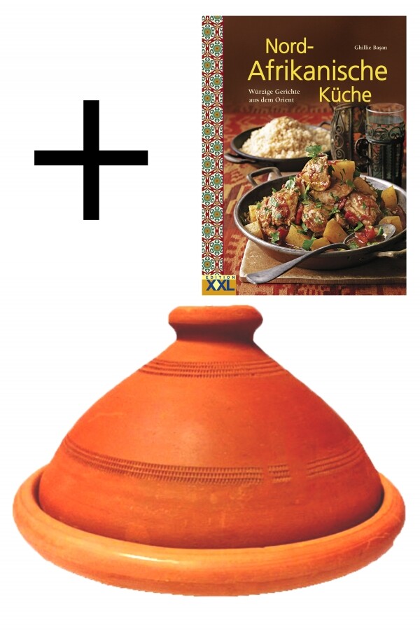 Set van 2, ORIGINELE Toareg-tajine &Osla box