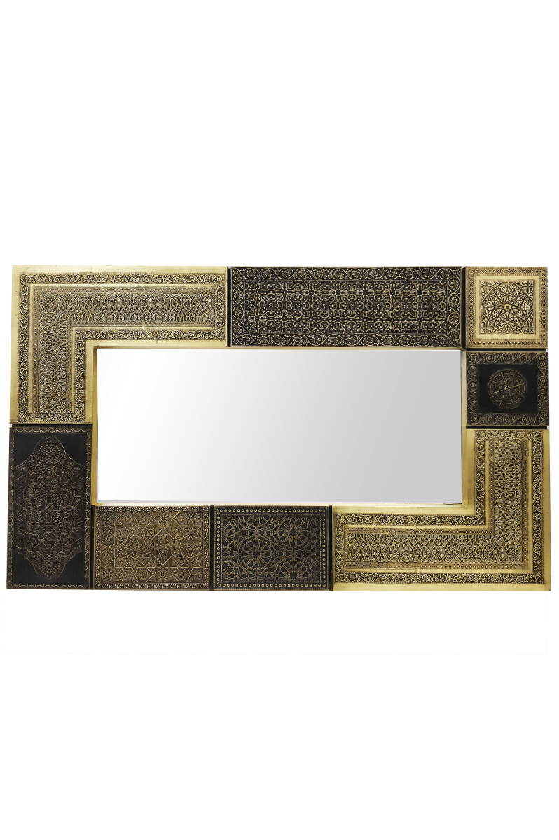 Marokkaanse wandspiegel Sahra - 100 cm - box