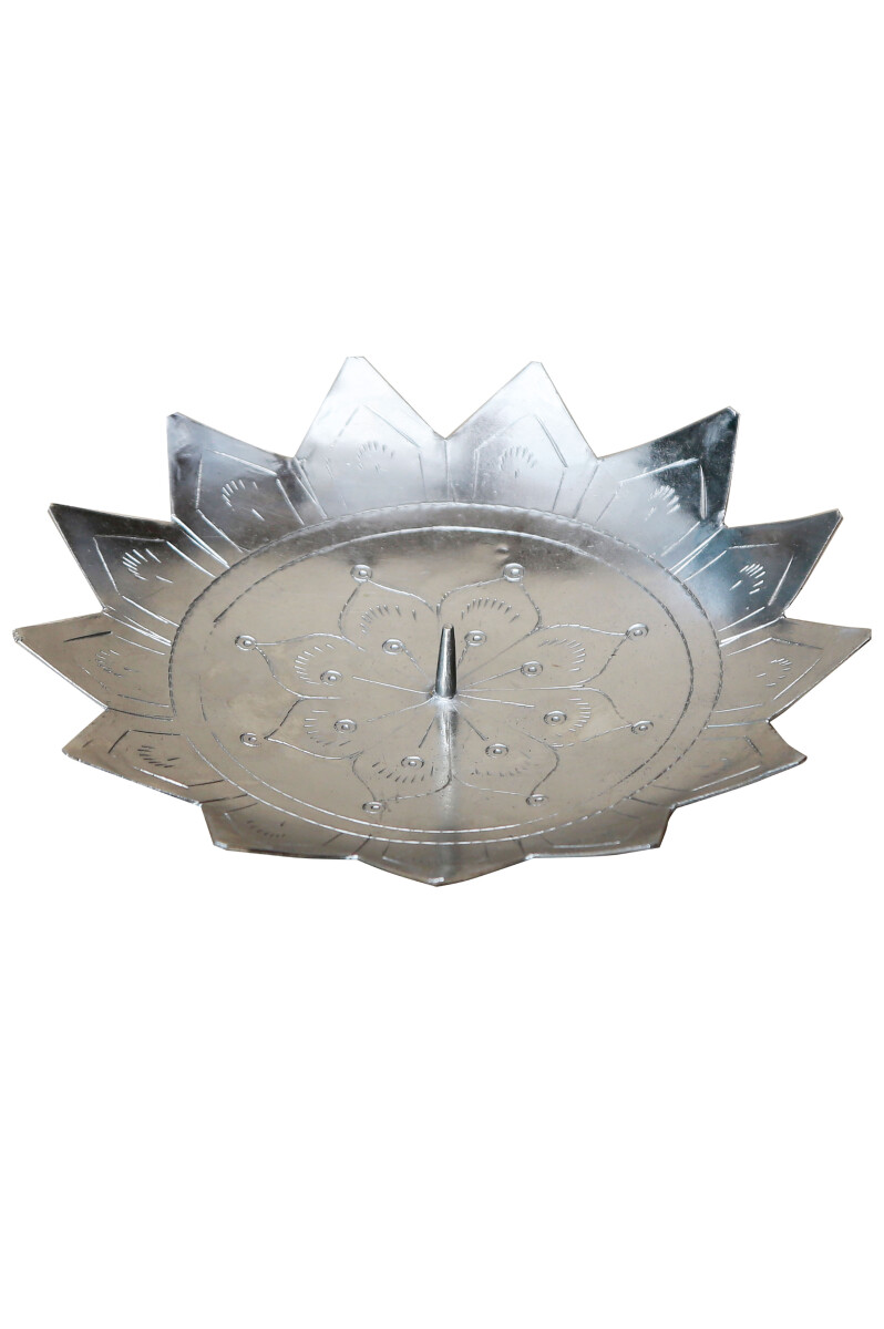 Oosterse kandelaar, zilver, Jaini, sterv box