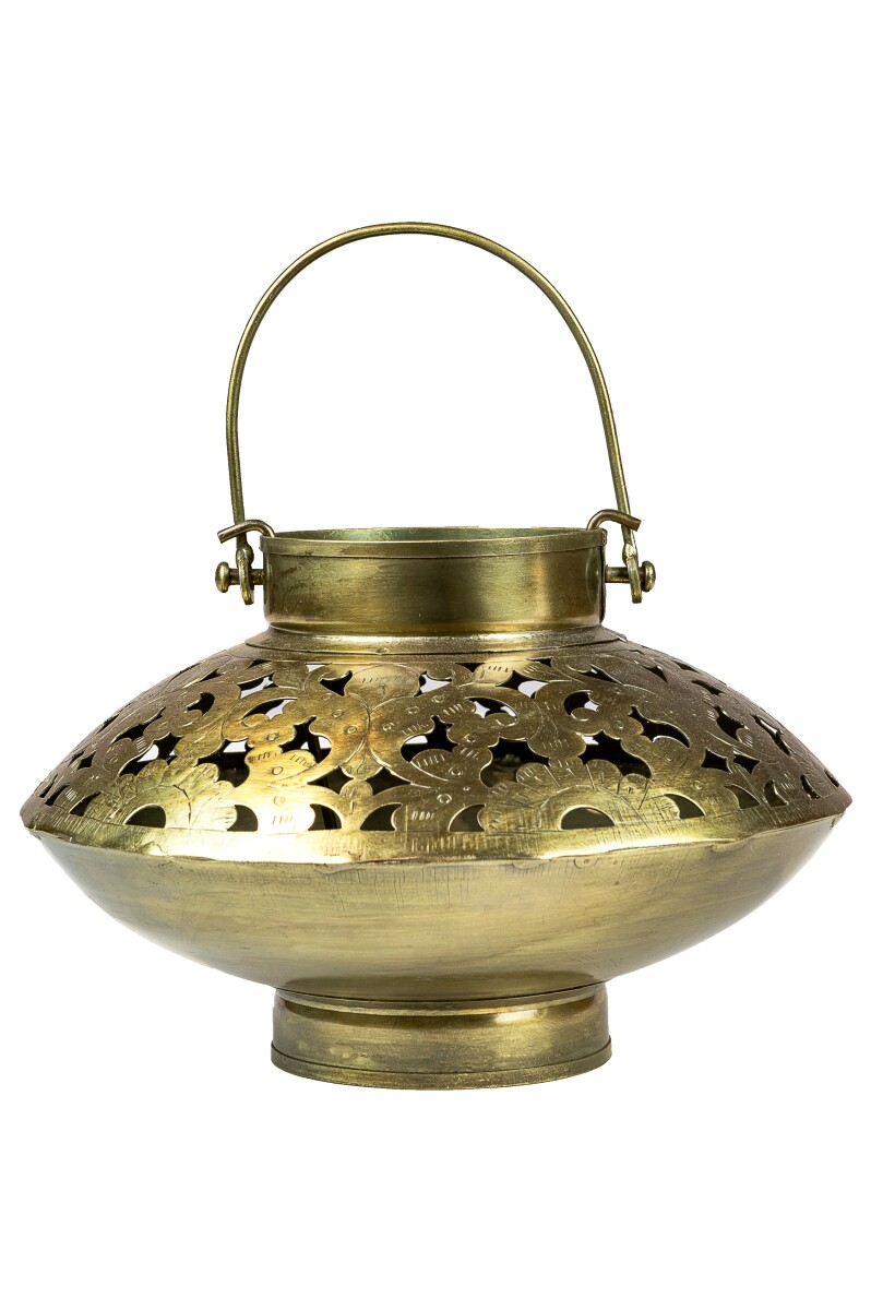 Tuinlantaarn Boeddha goud antiek box