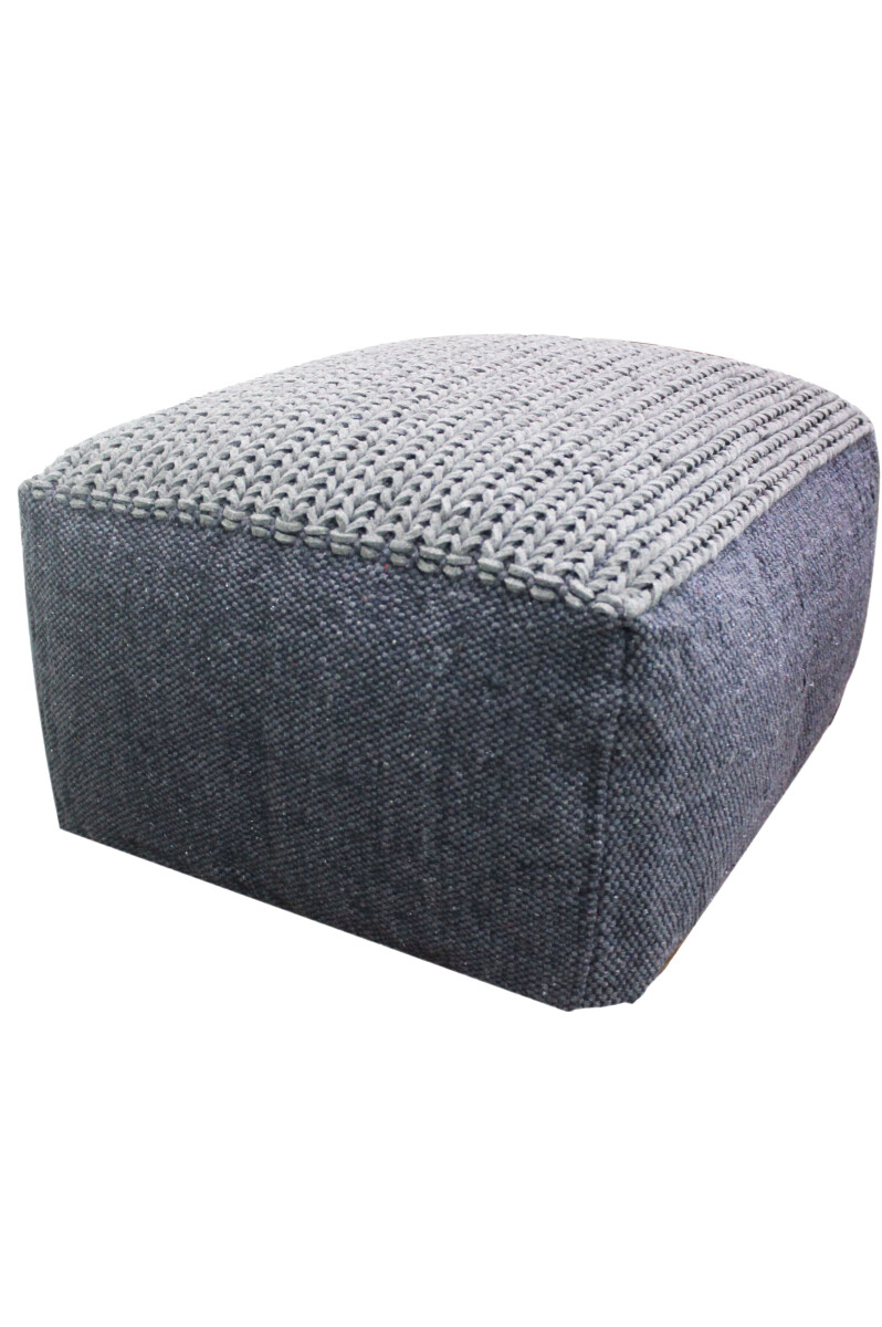 Zitkussen Zitpoef Bailee 60 cm, rechthoe box