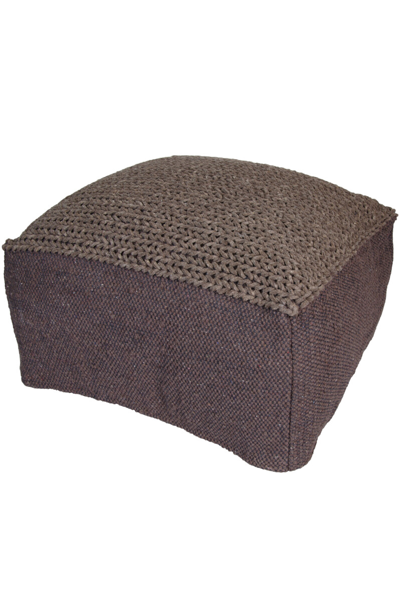 Zitkussen Zitpoef Bailee 60 cm, rechthoe box