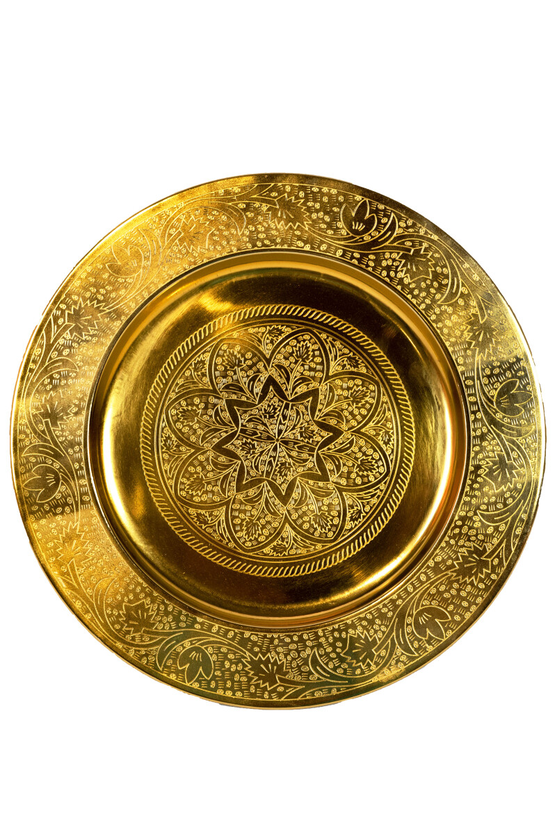 Oosters dienblad Theeblad Sidra Gold - 3 box