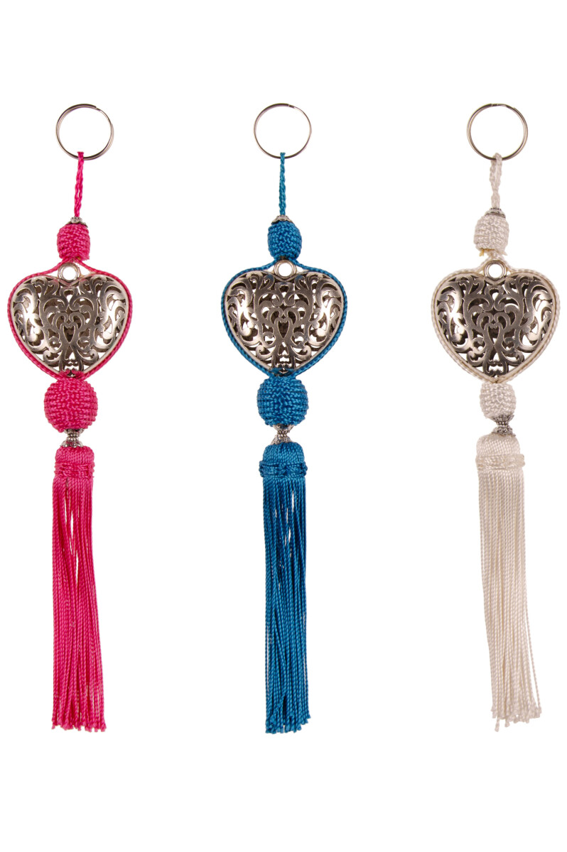 Oosterse sleutelhangers, combinatie 4 - set van 3 - 22 cm