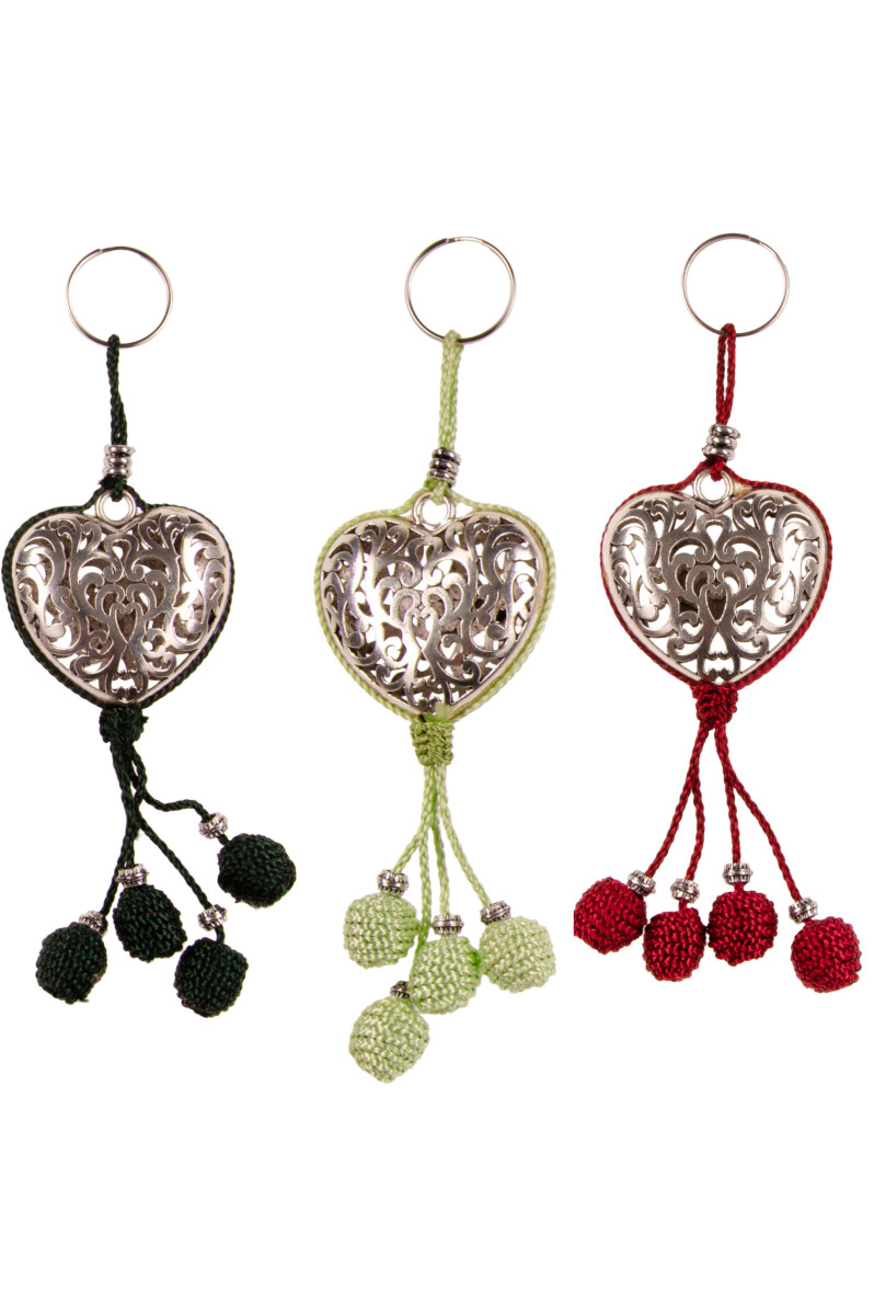 Marokkaanse sleutelhangers, combinatie 6 - set van 3 - 14 cm