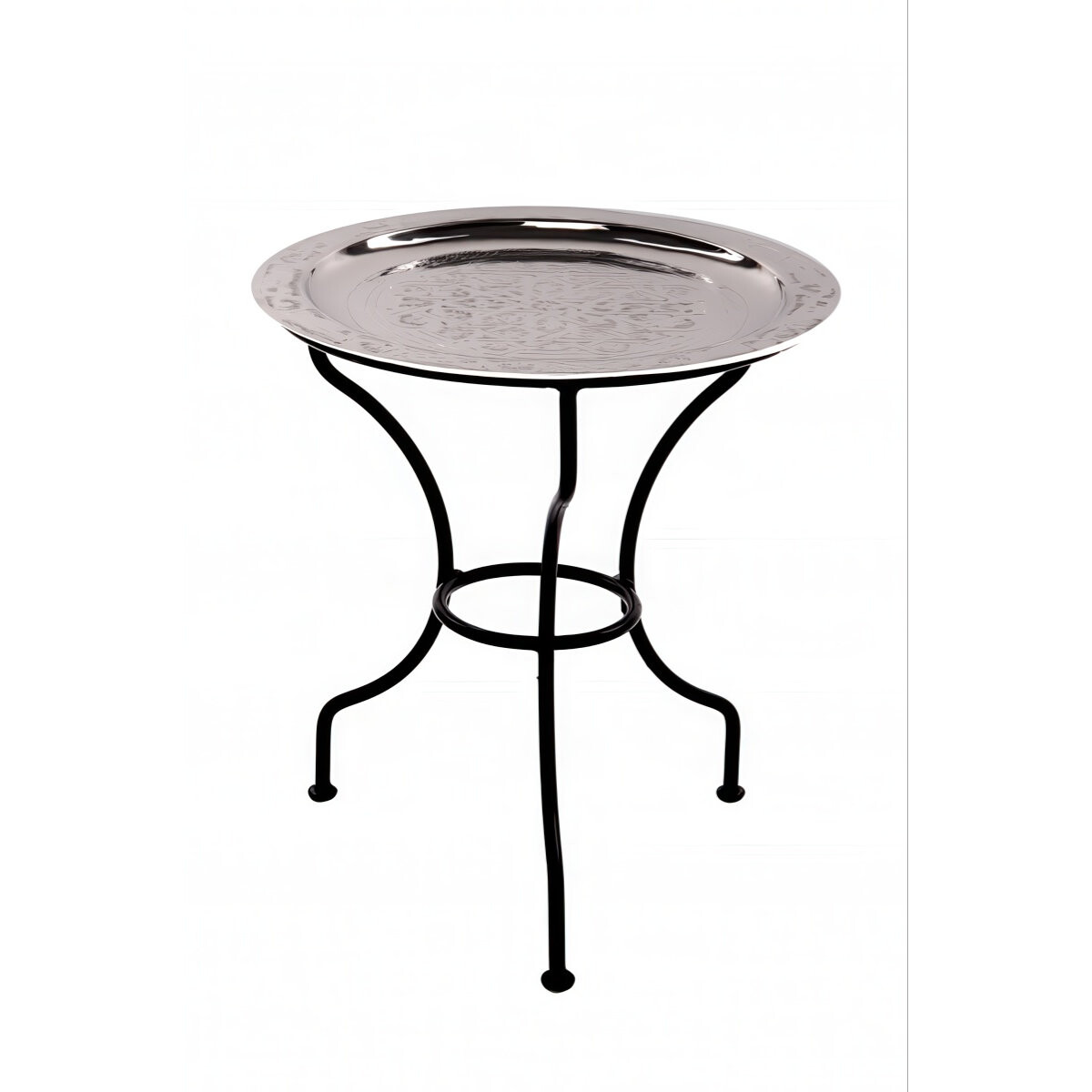 Oosterse tafel Gibraltar - zilverkleurig box