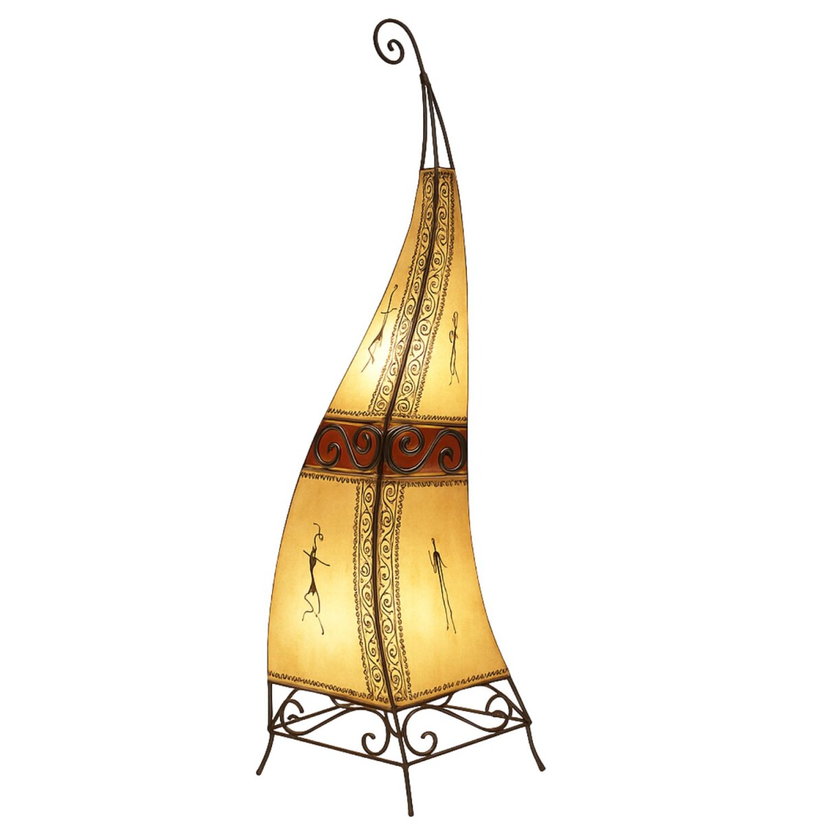 Marrakesh – Staande lamp van geite box