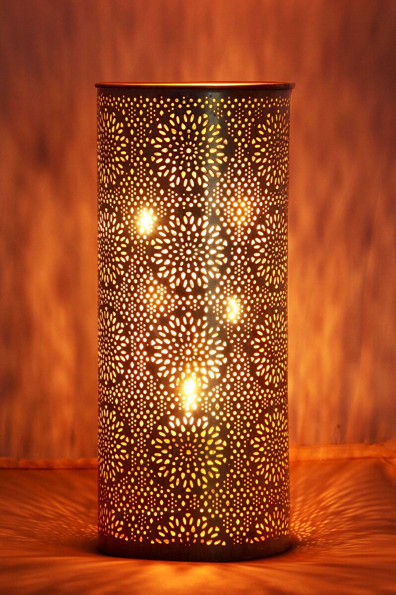 Oosterse windlicht Amelle goud box