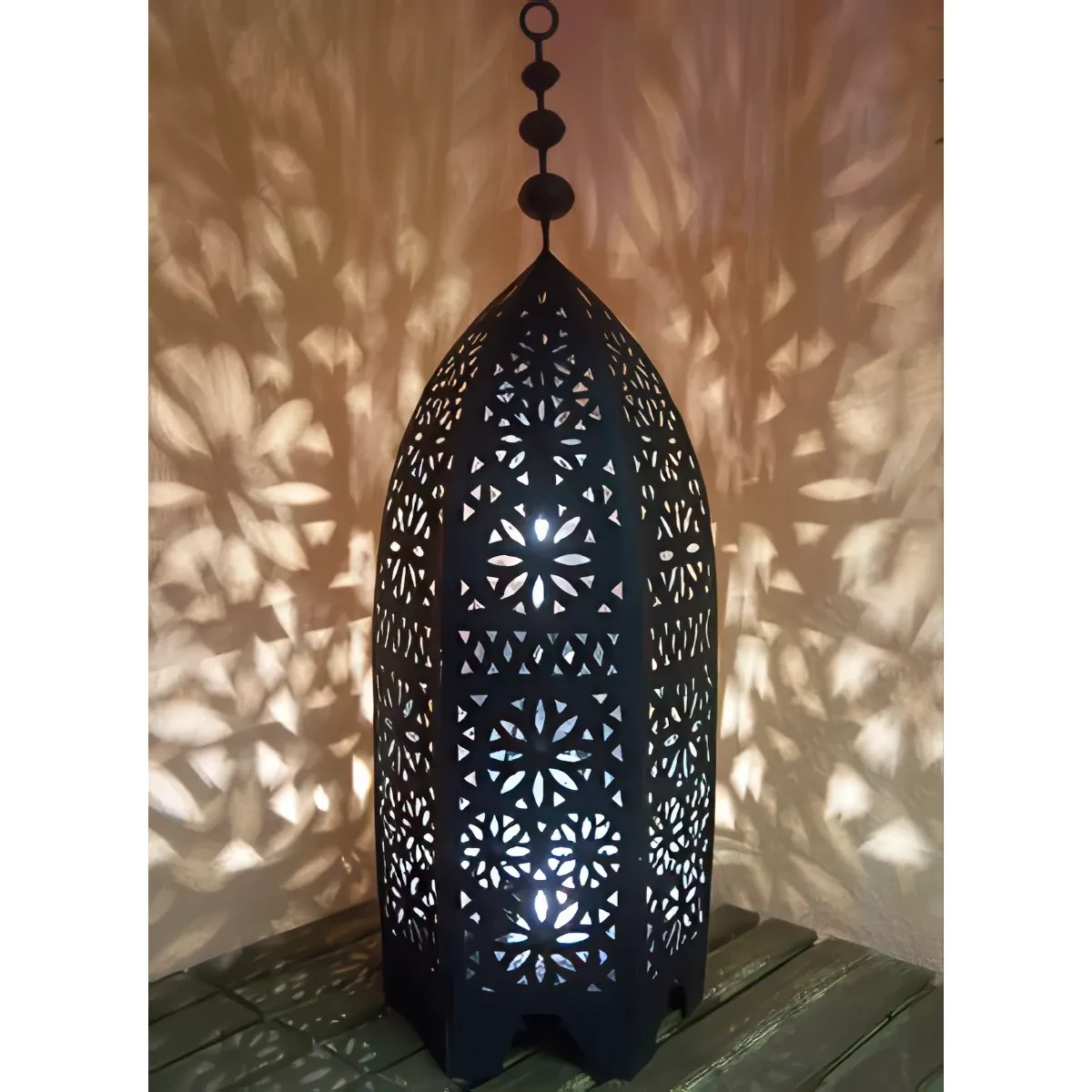Marokkaanse lantaarn Sliman 90 cm box