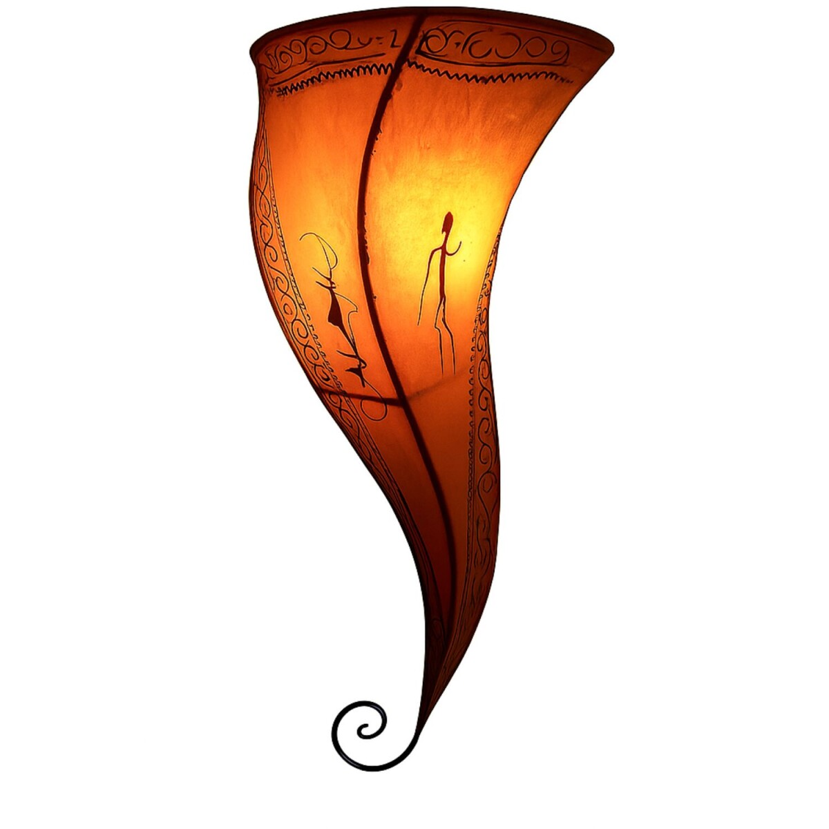 Wandlamp Suma Oranje | Marokkaanse boho- box