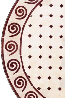 Marokkaanse mozaïektafel Spiraal 80 23_2nd