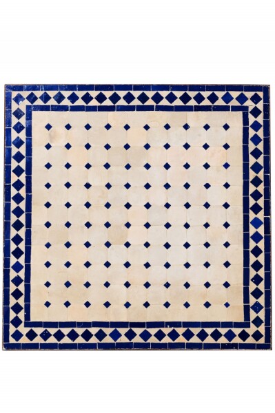 Beige Blauw
