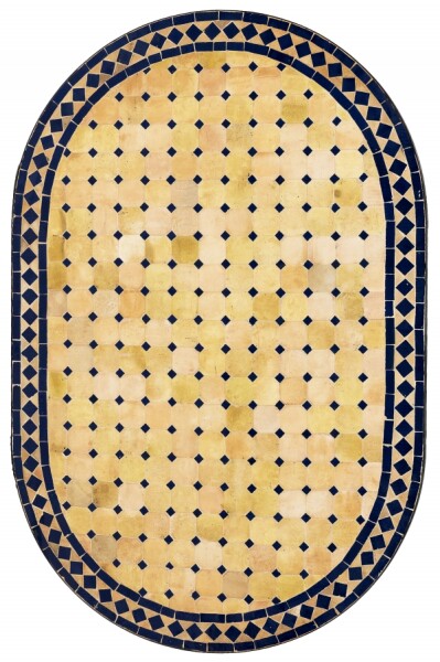 Beige Blauw